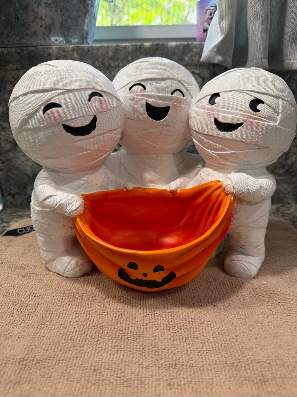 NWT Marshalls Halloween Ghost Serving Tray Display 10” x 8.5” Spooky Decor